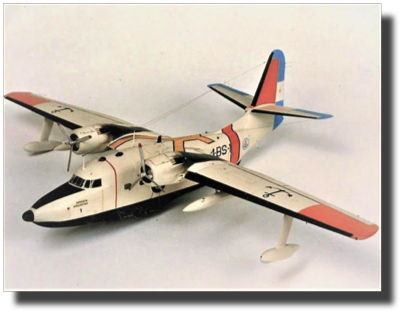 Grumman HU-16 Albatross. Museo Naval de la Nación, Tigre, Argentina. Scratch built in metal by Guillermo Rojas Bazán, 1:40 scale. Built between 1984-1986. Grumman HU-16 Albatross. Museo Naval de la Nación, Tigre, Argentina. Scratch built in metal by Guillermo Rojas Bazán, 1:40 scale. Built between 1984-1986.